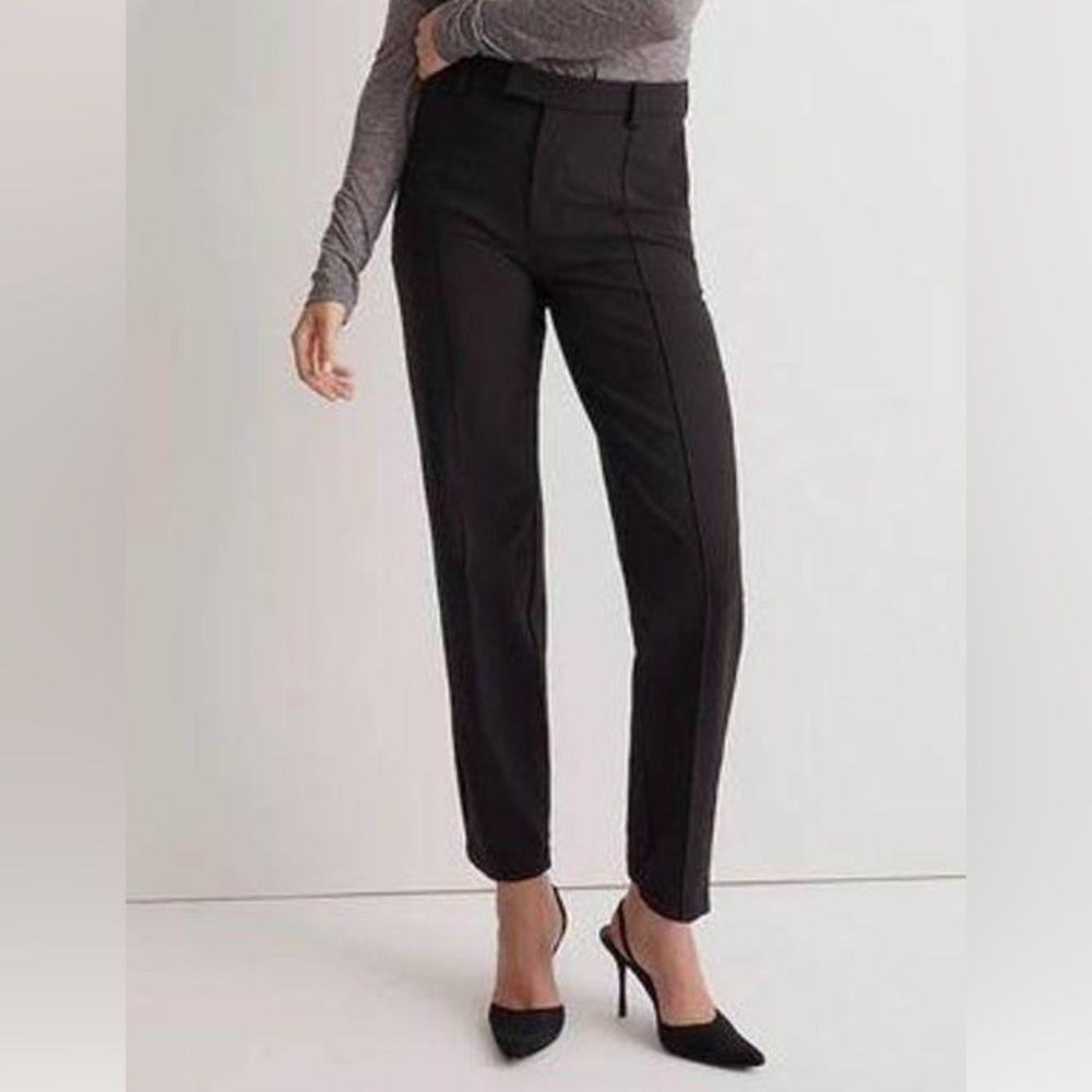 Madewell NWT The Fairbanks Pant Size 0 in True Black
